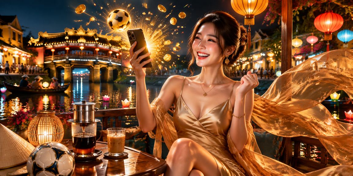 Người dùng tại Hội An theo dõi và áp dụng mẹo cá cược bóng đá